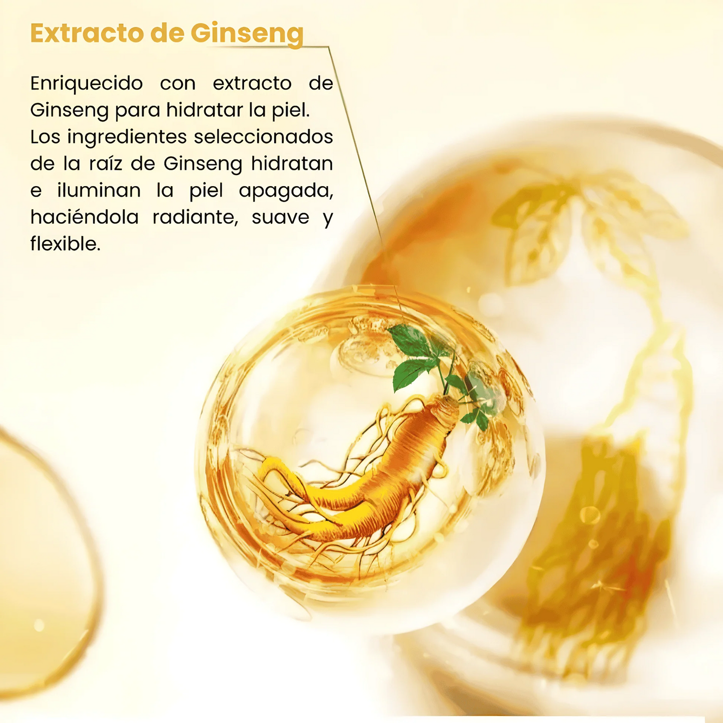 ☀️ 2x1 GINSENG Sérum antienvejecimiento CON RAÍZ - Día & Noche